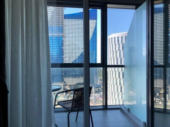 Studio in Alliance Palace, glassed balcony