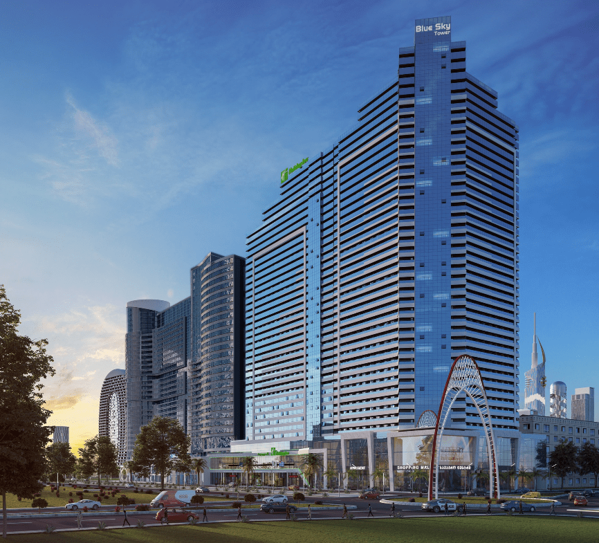 Studio apartment in Blue Sky Tower