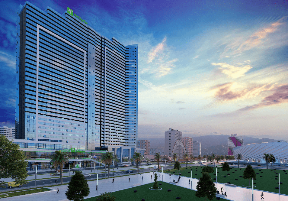 Studio apartment in Blue Sky Tower