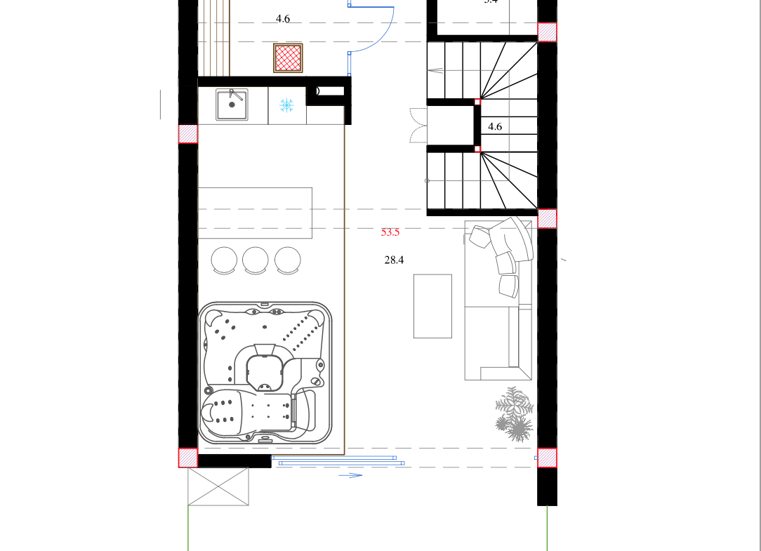 Townhouse for sale in Batumi