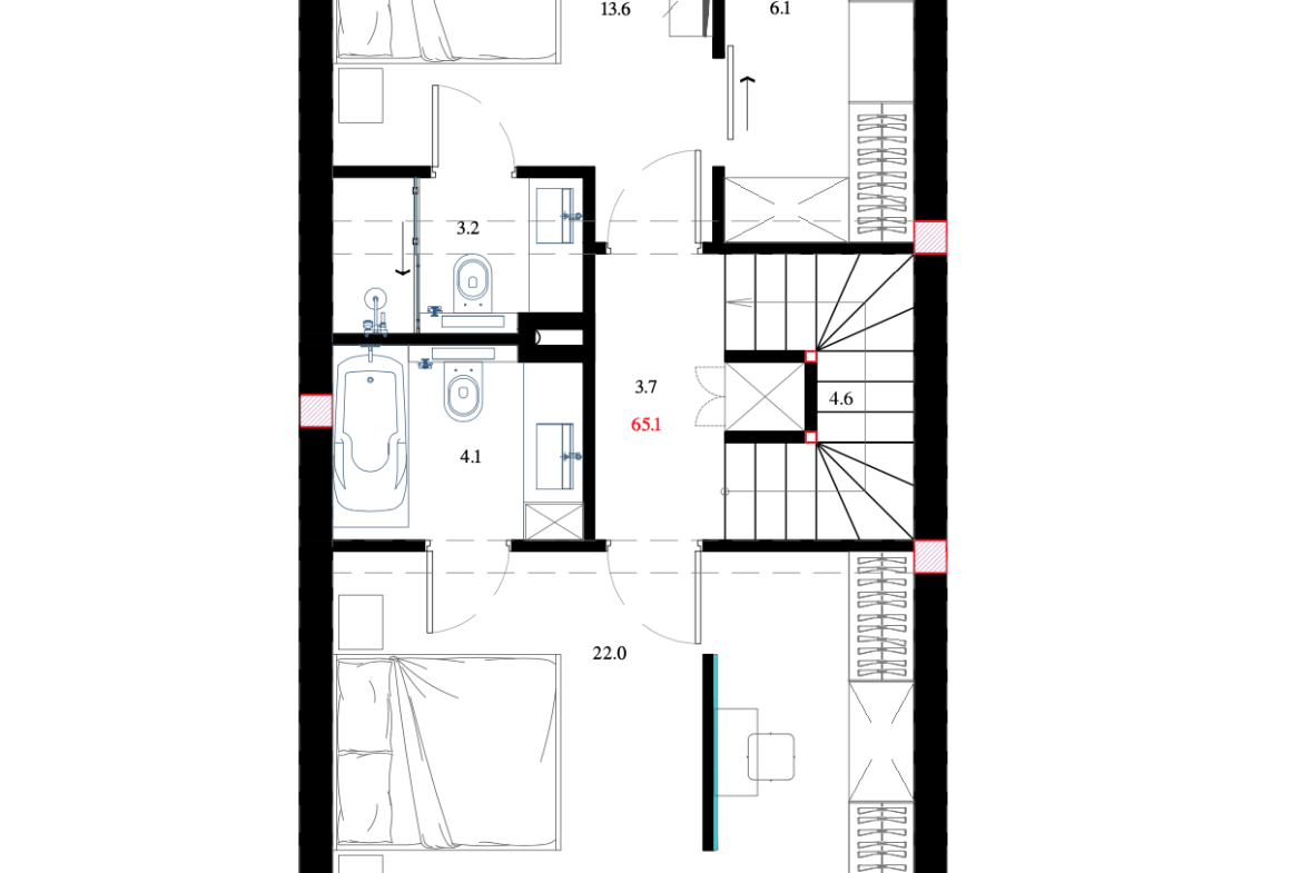 Townhouse for sale in Batumi