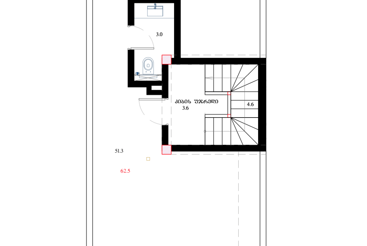 Townhouse for sale in Batumi