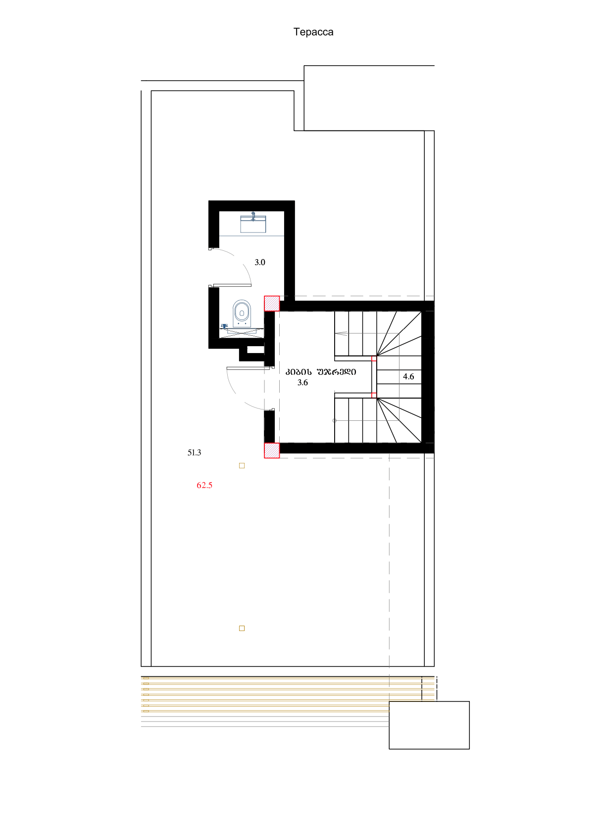 Townhouse for sale in Batumi