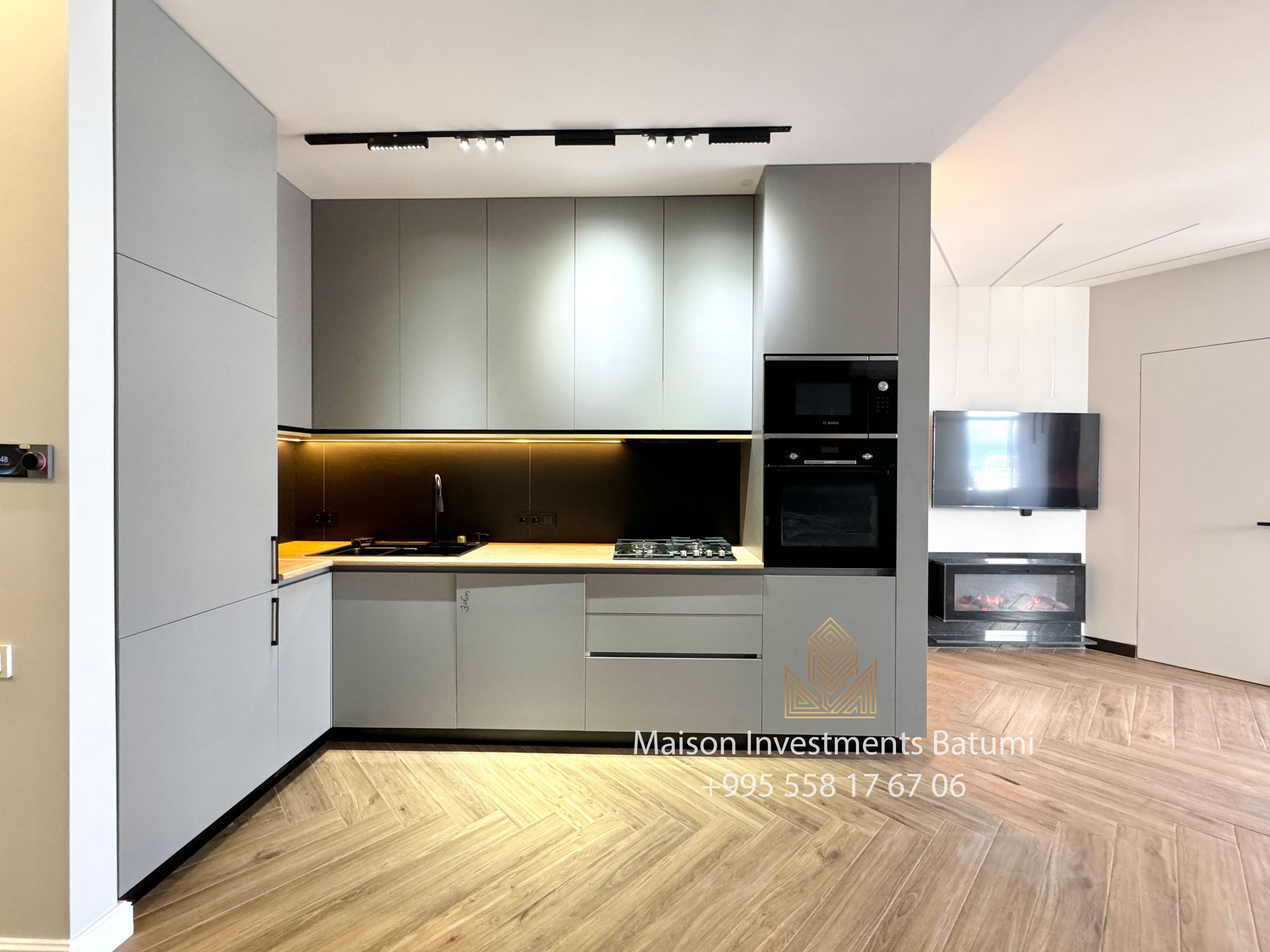 Three rooms apartment. Smart house