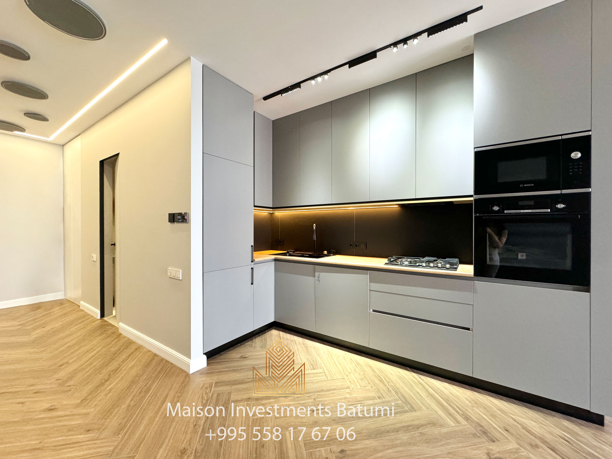 Three rooms apartment. Smart house