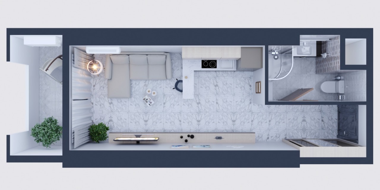 Intourist Residence complex in Batumi