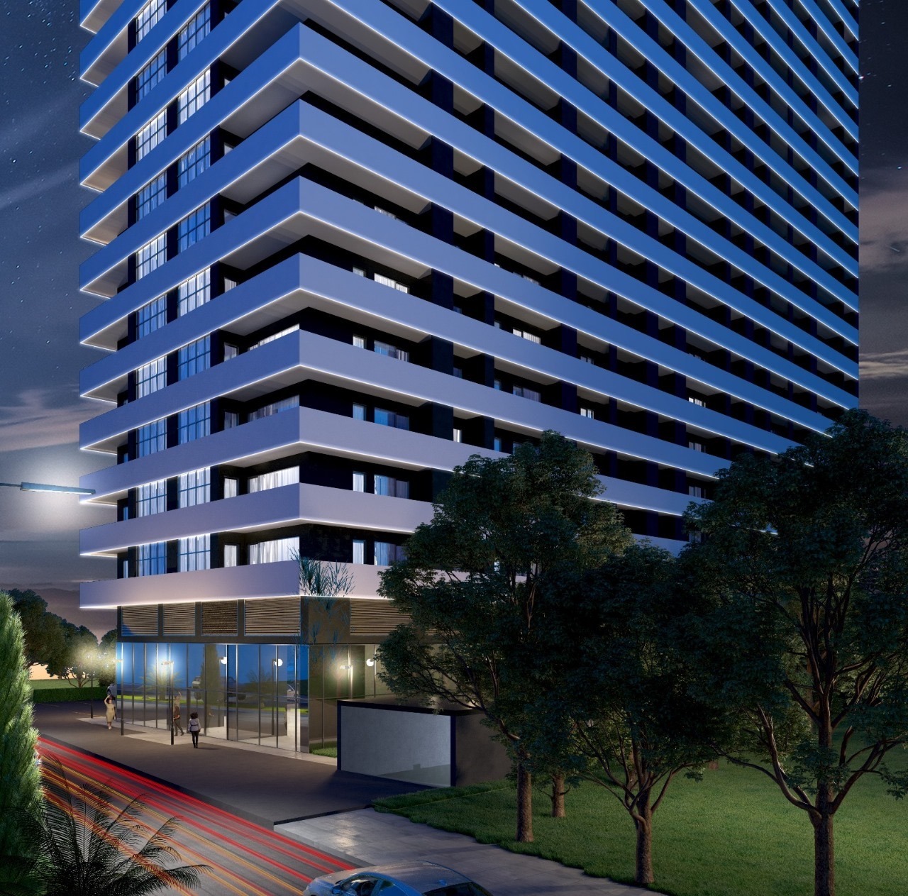 Intourist Residence complex in Batumi