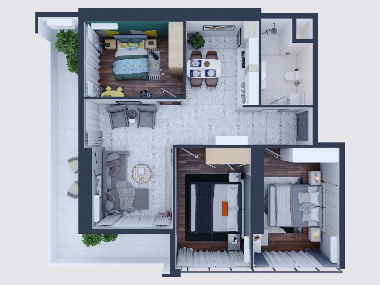 Intourist Residence complex in Batumi