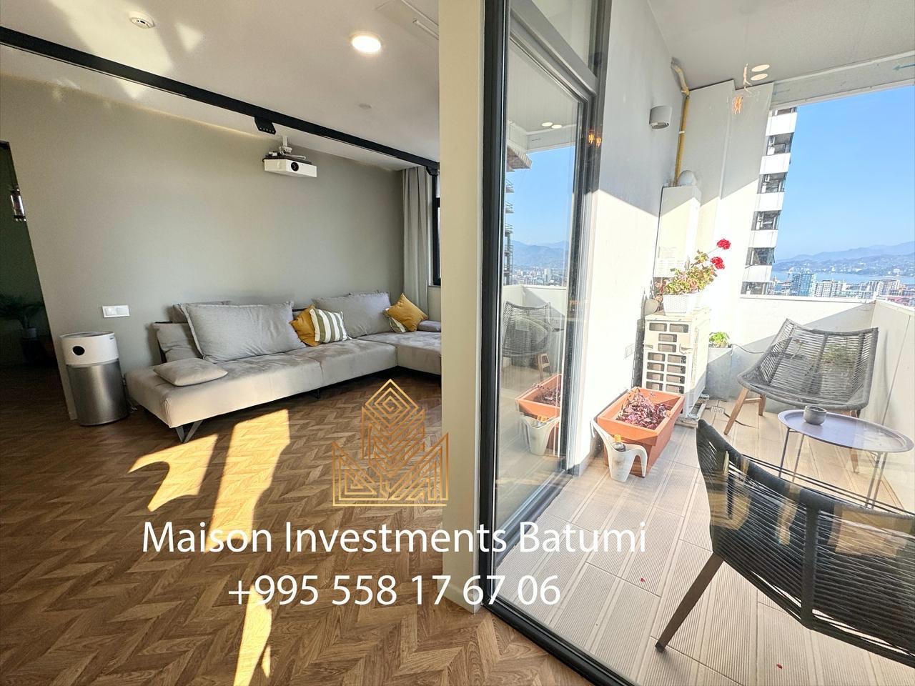 Three rooms apartment in Black sea Towers
