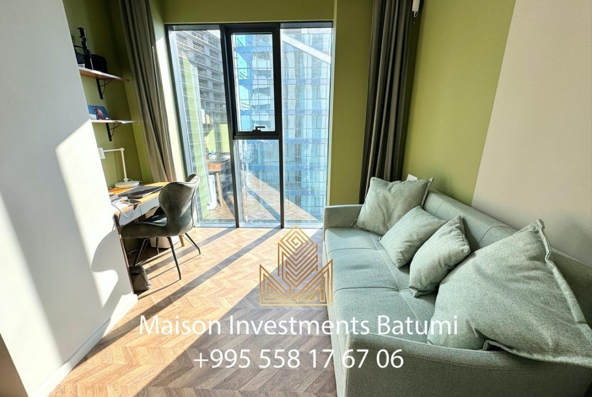 Three rooms apartment in Black sea Towers