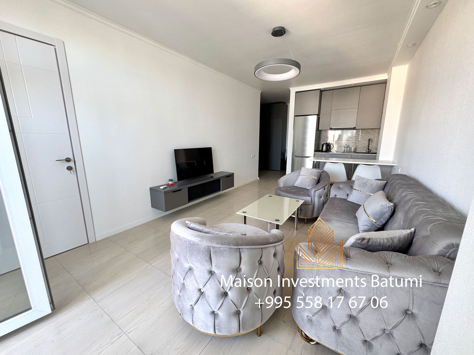 Three rooms apartment in old part of Batumi