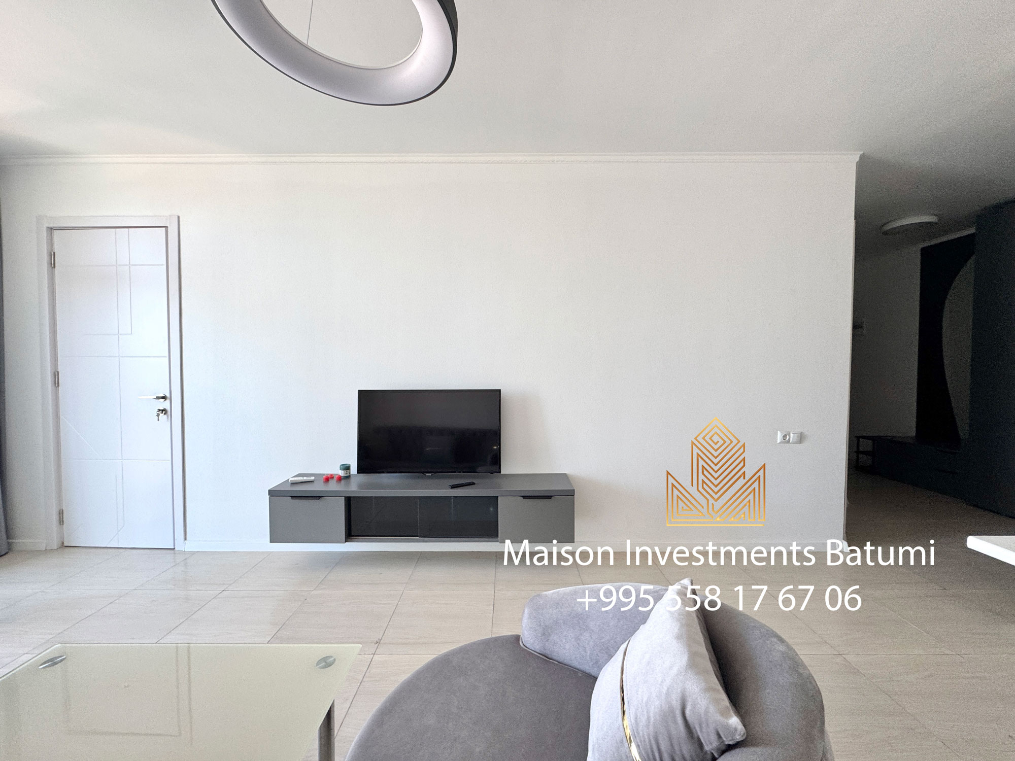 Three rooms apartment in old part of Batumi