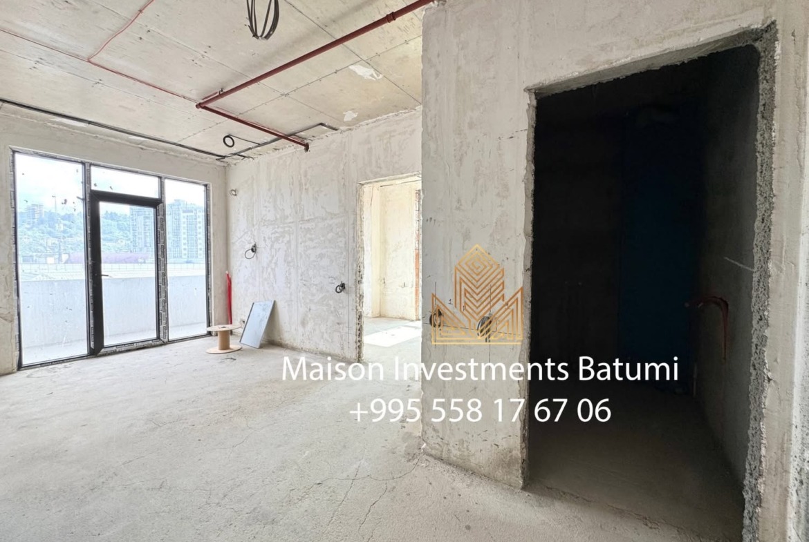 Two rooms apartment in Portline, Gumbati