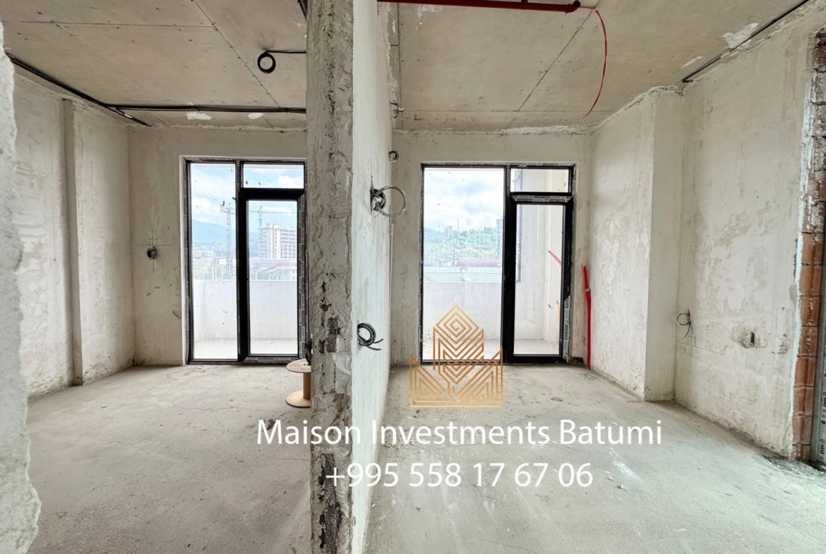 Two rooms apartment in Portline, Gumbati