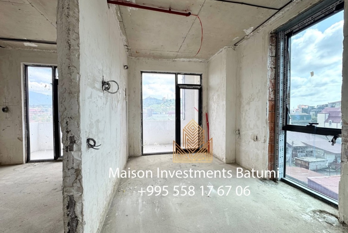 Two rooms apartment in Portline, Gumbati