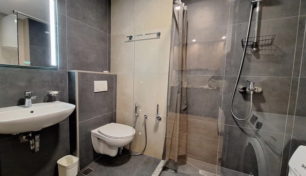 Two rooms apartment in Batumi view