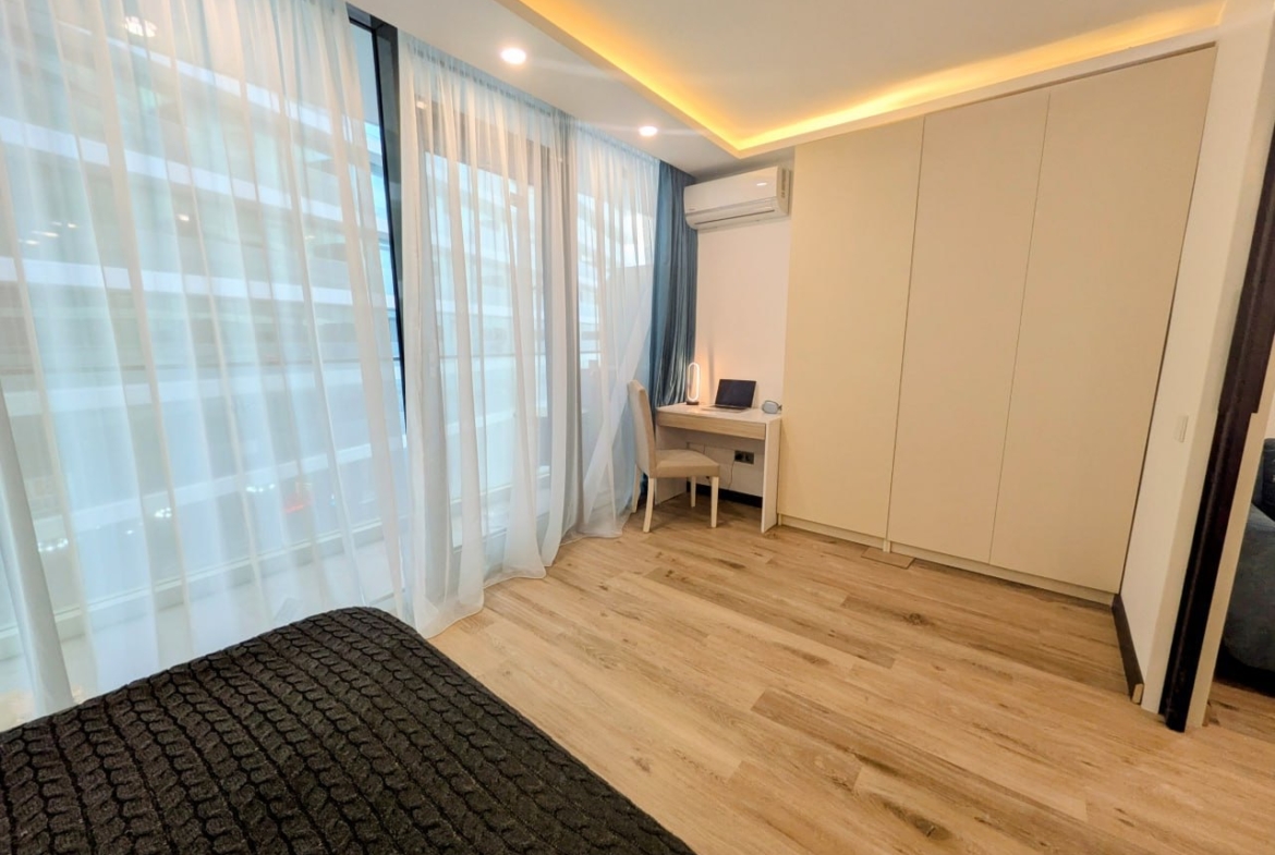 Two rooms apartment in Batumi view