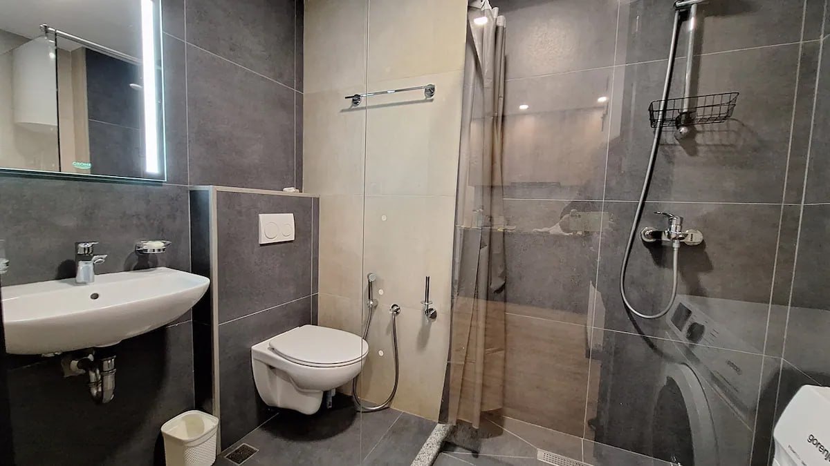 Two rooms apartment in Batumi view