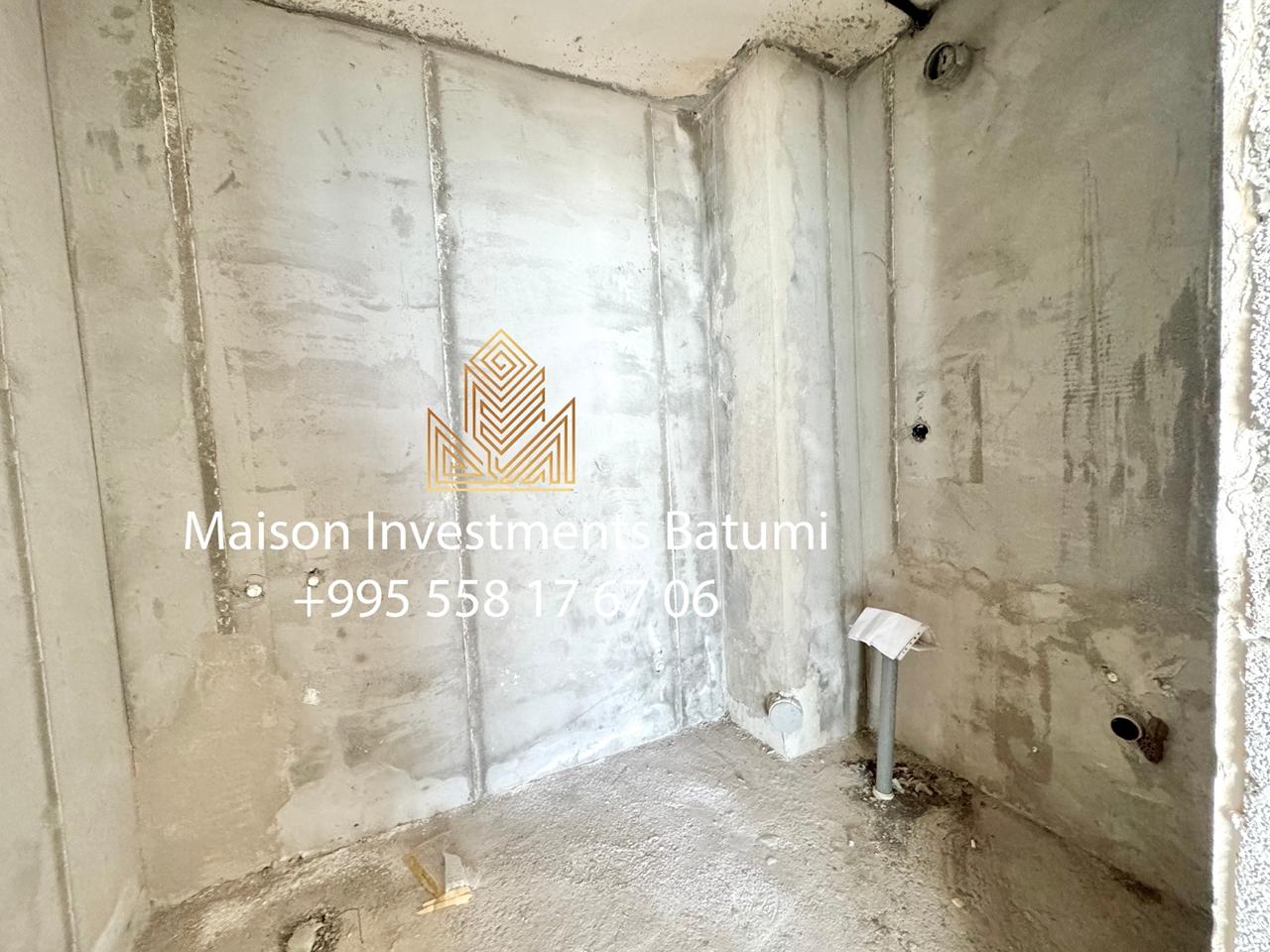 Three room apartment for sale in Batumi view