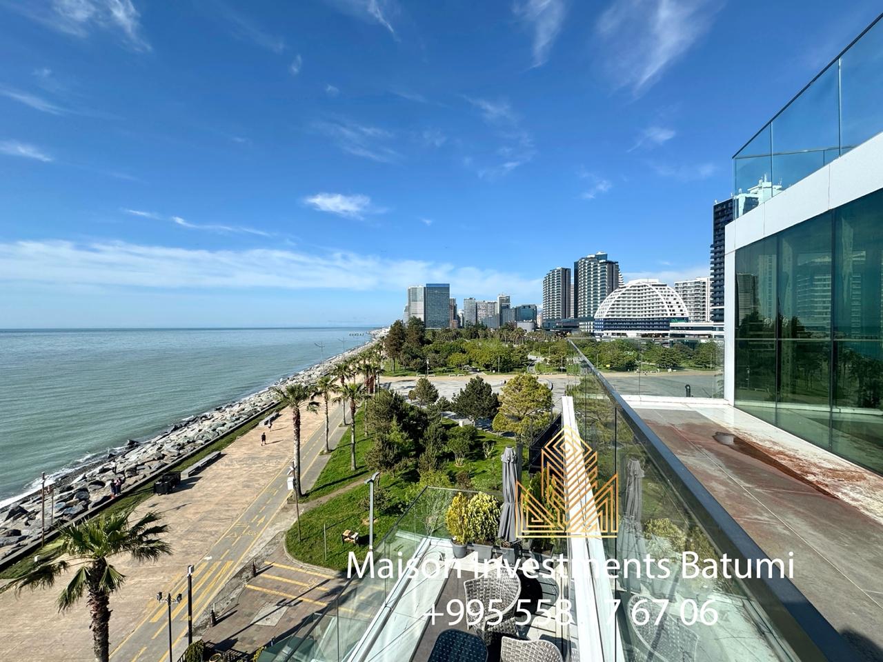 Three room apartment for sale in Batumi view