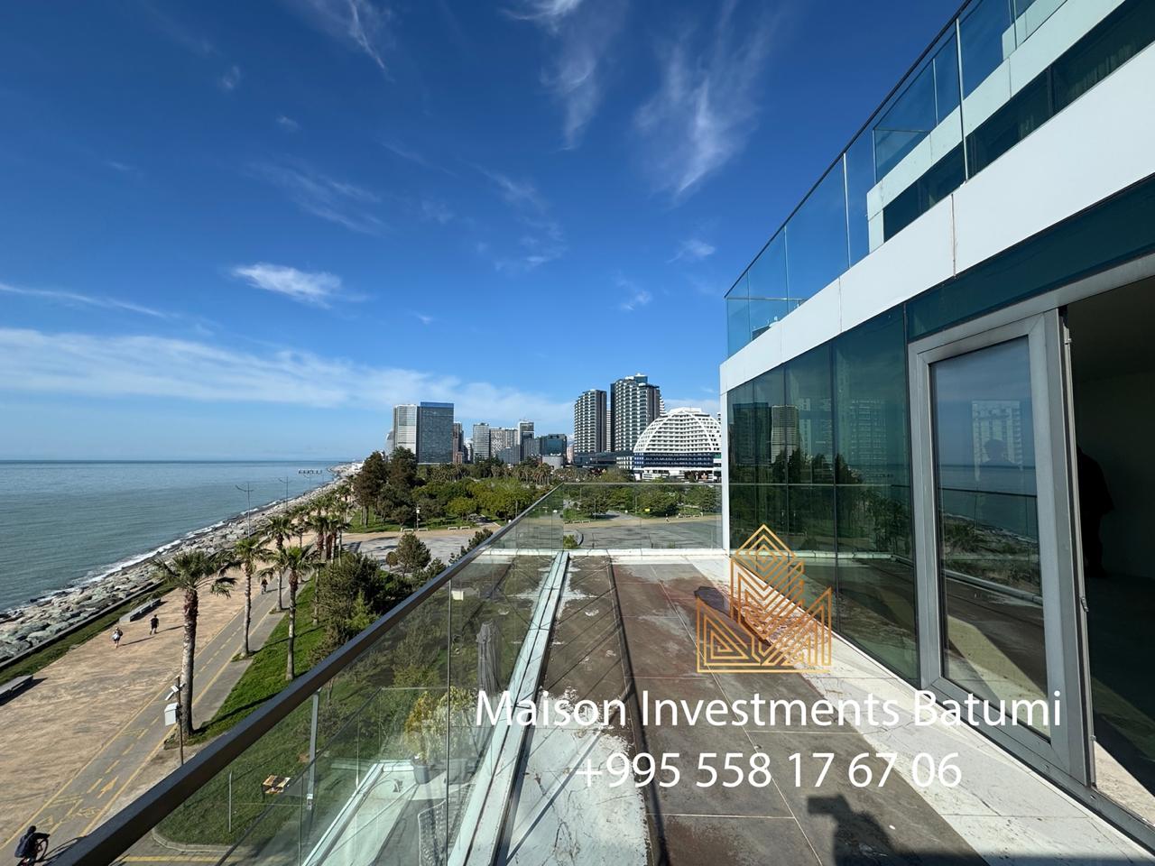 Three room apartment for sale in Batumi view