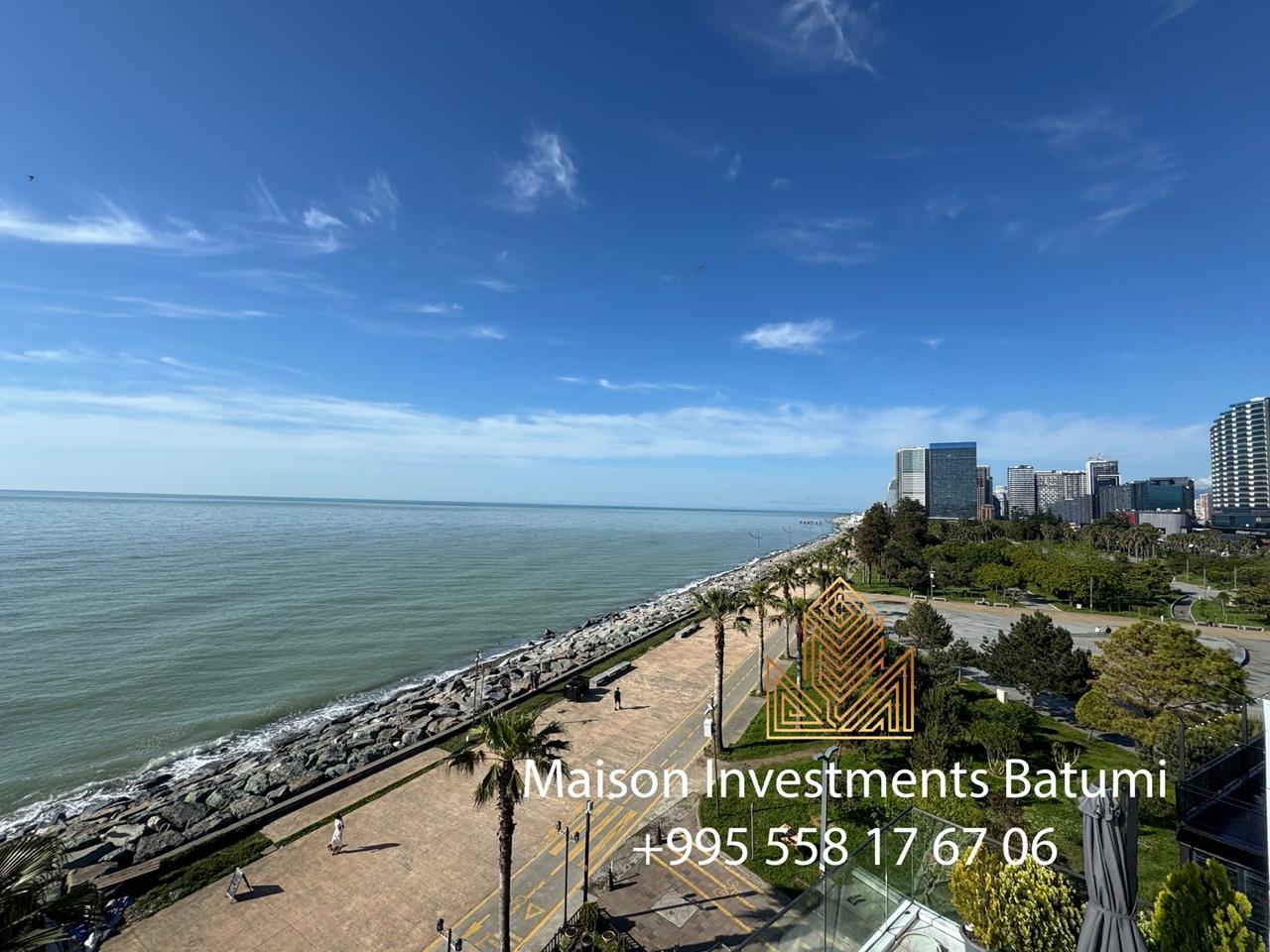 Three room apartment for sale in Batumi view