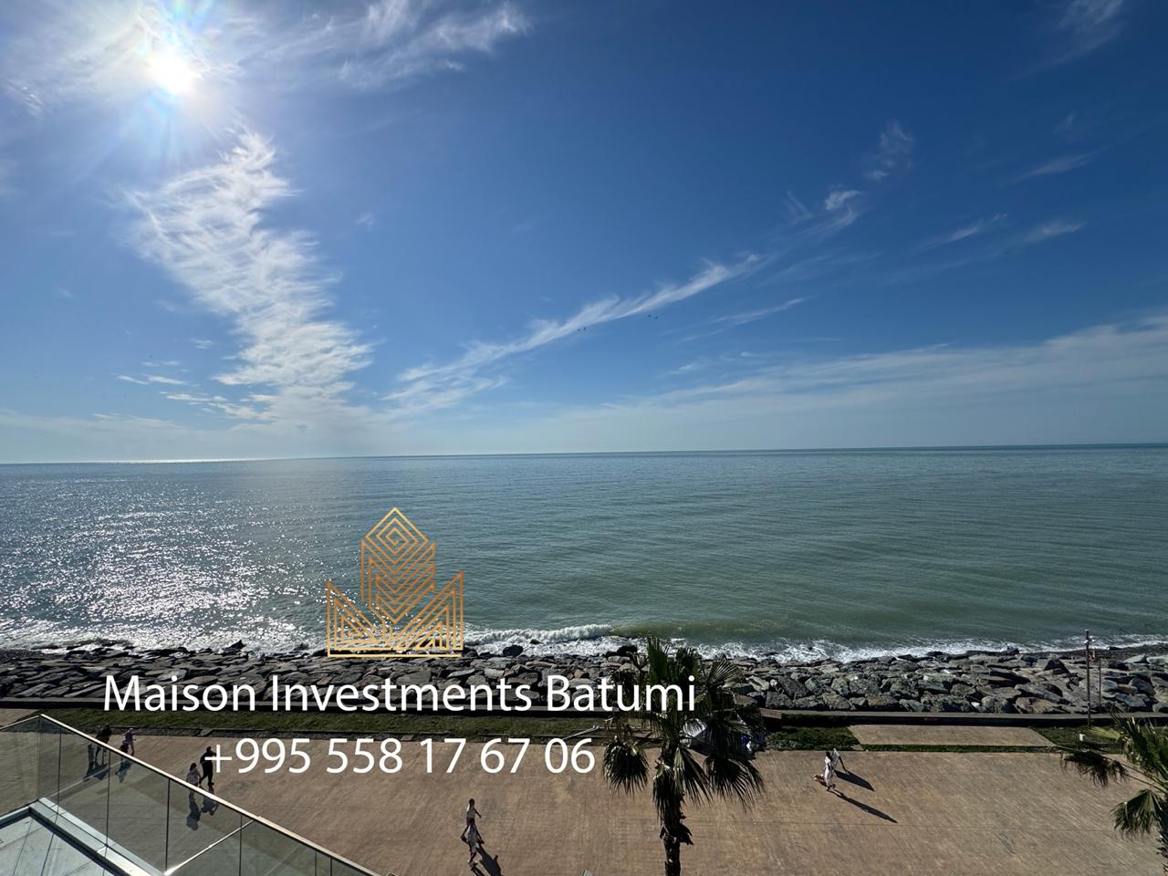 Three room apartment for sale in Batumi view