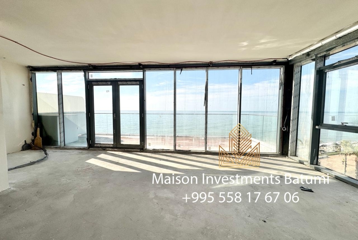 Three room apartment for sale in Batumi view