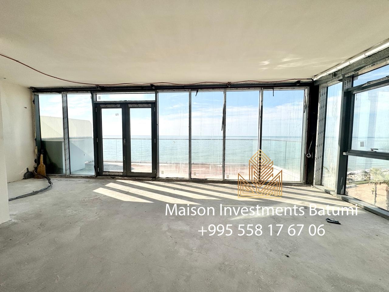 Three room apartment for sale in Batumi view
