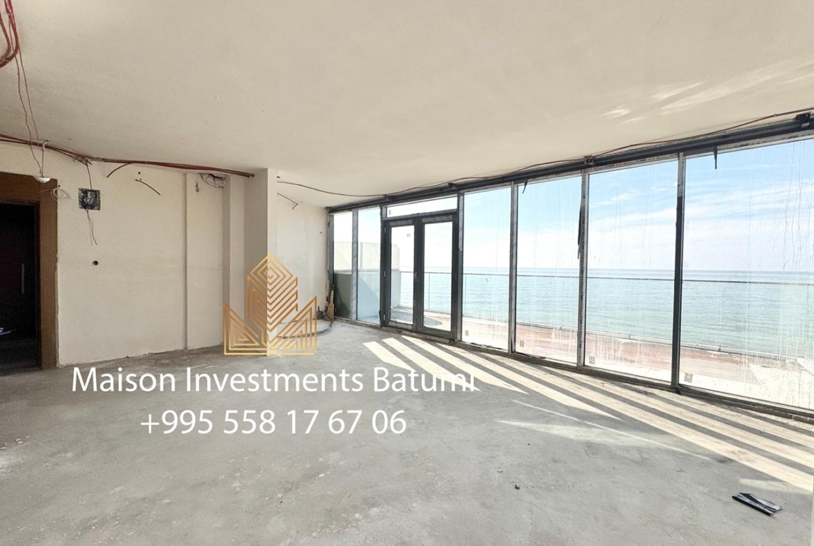 Three room apartment for sale in Batumi view