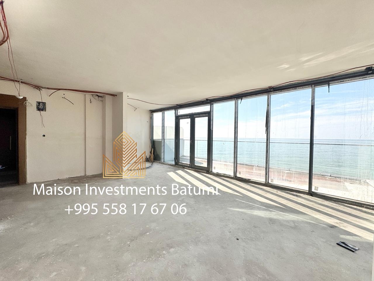 Three room apartment for sale in Batumi view