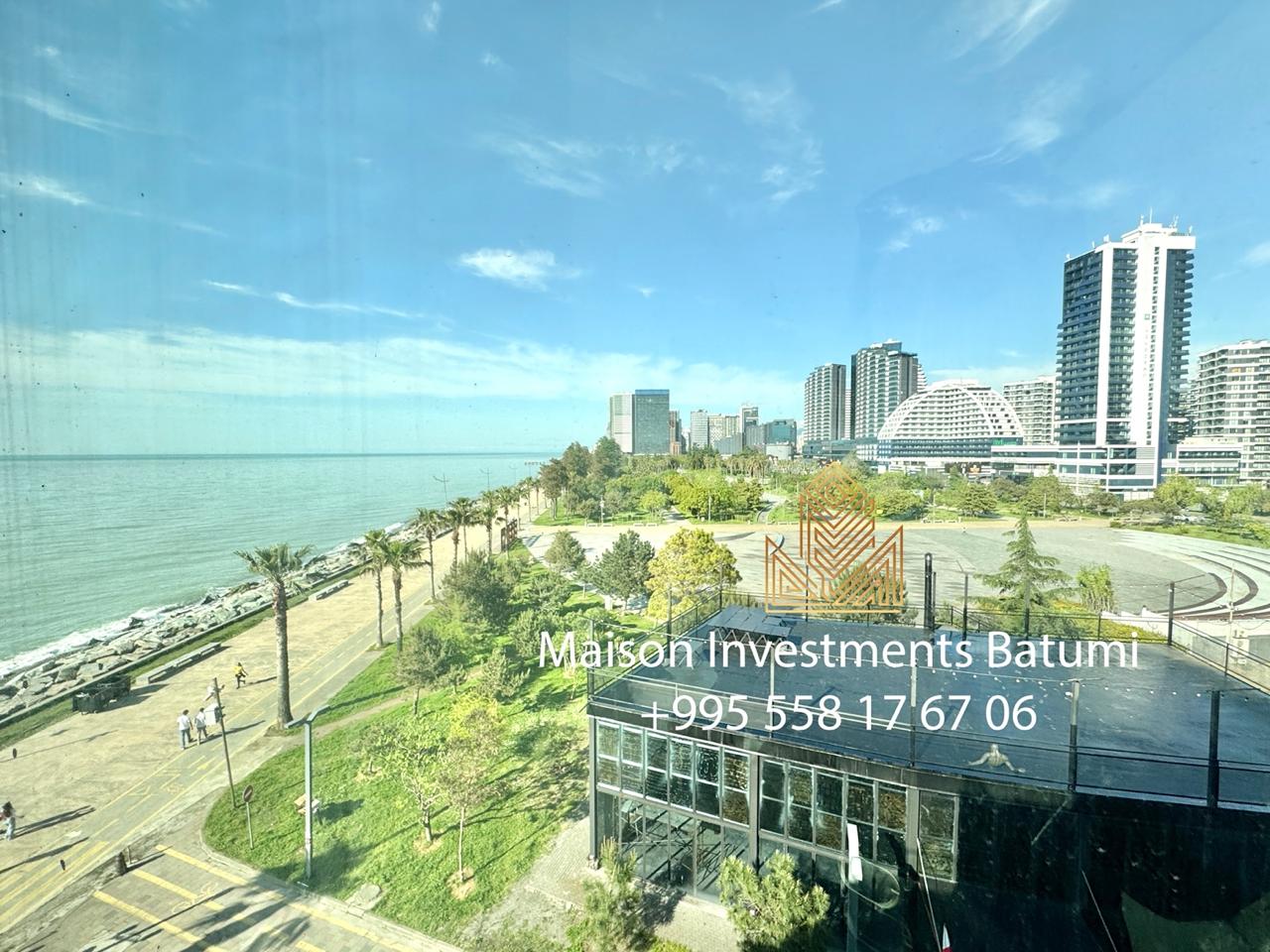 Three room apartment for sale in Batumi view