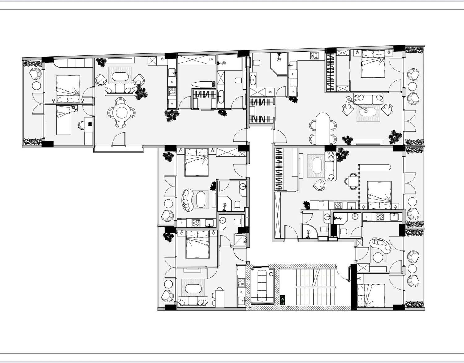 New project in Old Batumi, K4 Residence on Kldiashvili