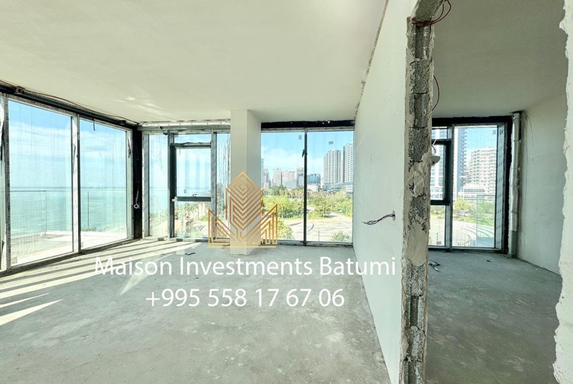 Three room apartment for sale in Batumi view