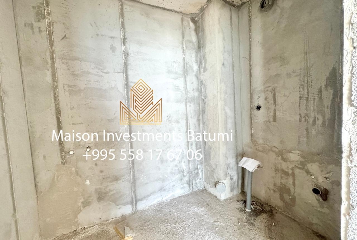 Three room apartment for sale in Batumi view