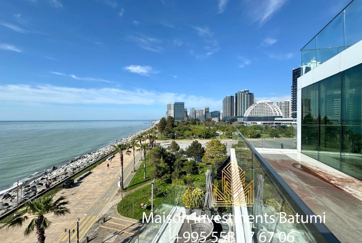 Three room apartment for sale in Batumi view