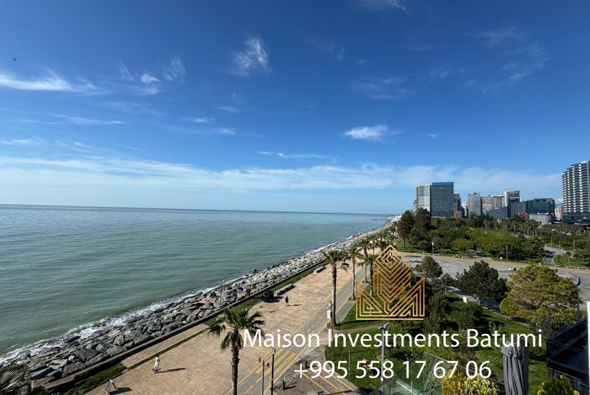 Three room apartment for sale in Batumi view