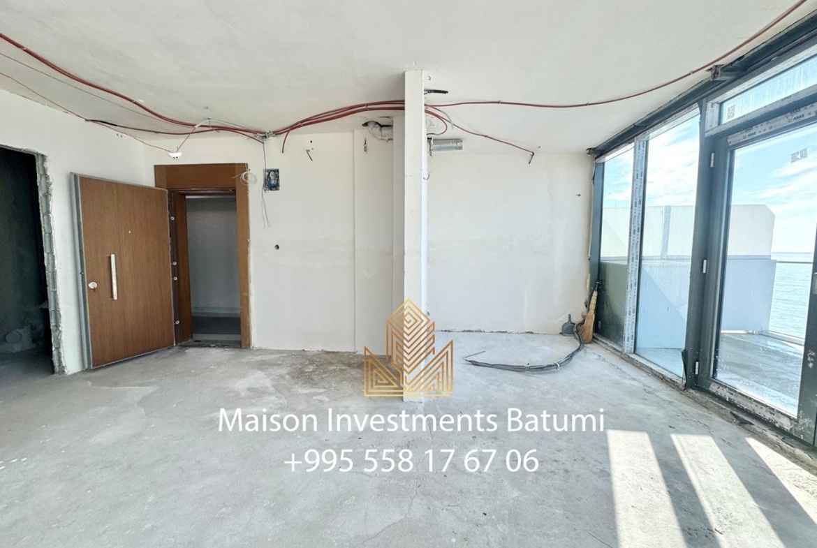 Three room apartment for sale in Batumi view