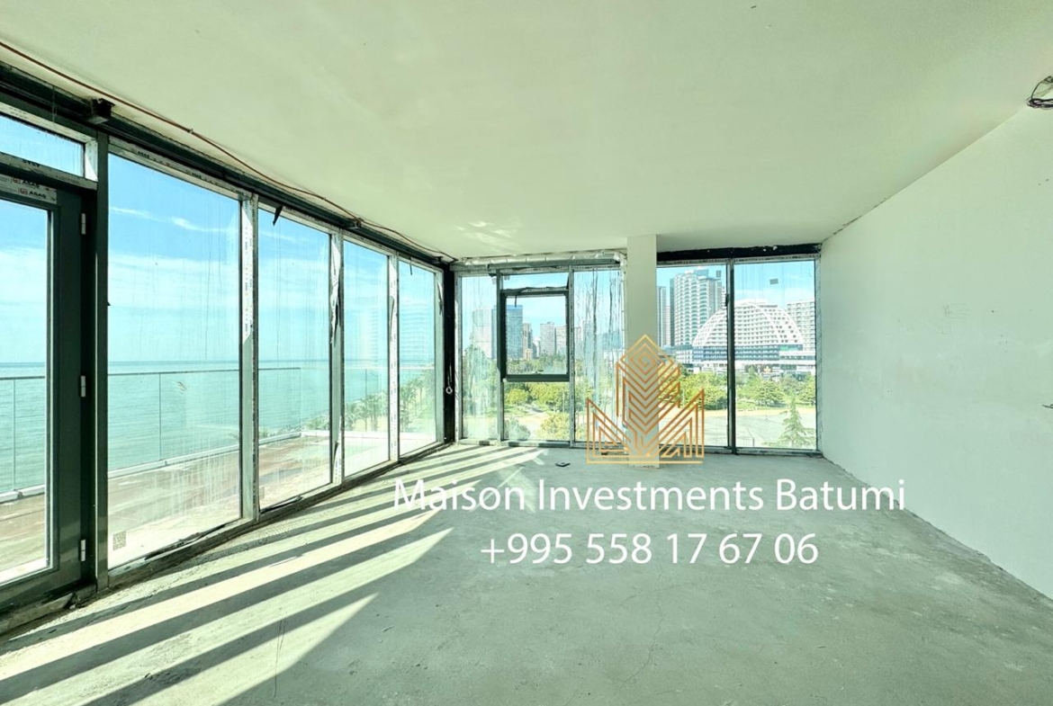 Three room apartment for sale in Batumi view