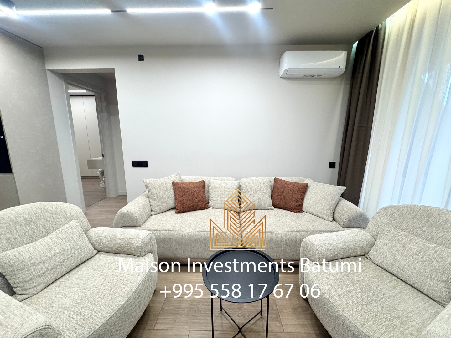 Three room apartment in Blue Sky Tower