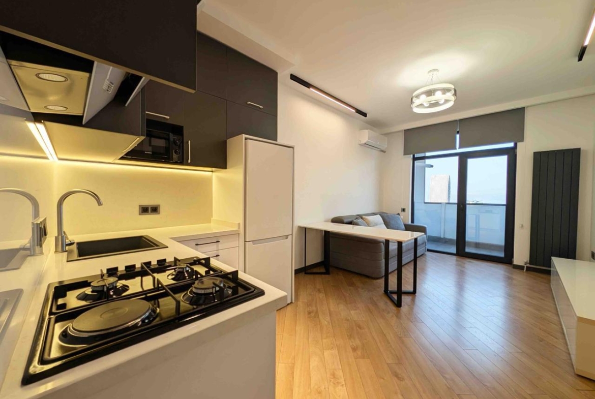 Two room apartment in Intourist Residence