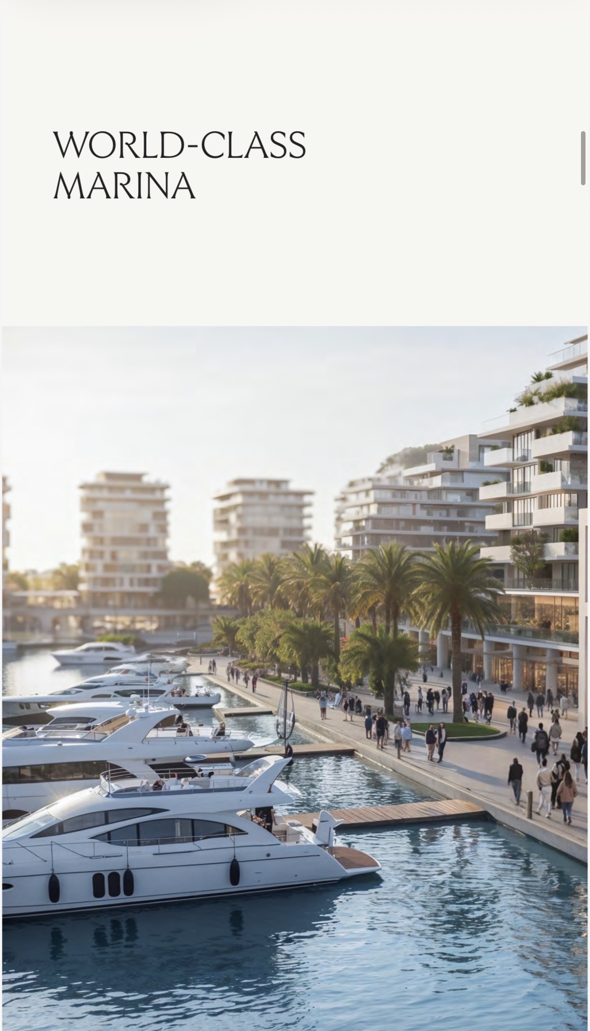 Screenshot Eagle hills by Emaar, Gonio Yachts & Marina