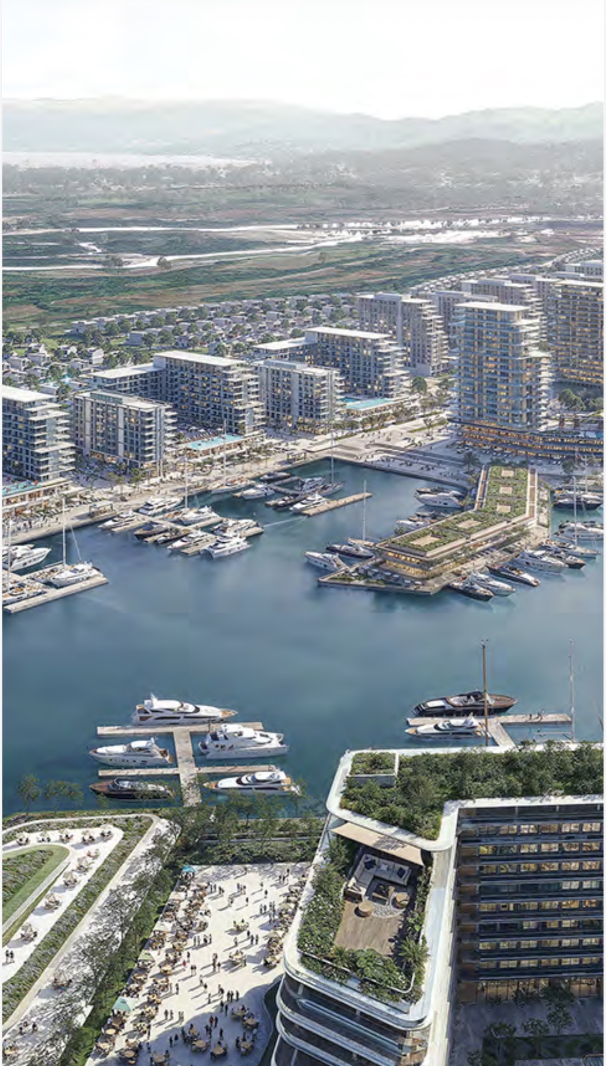 Screenshot Eagle hills by Emaar, Gonio Yachts & Marina
