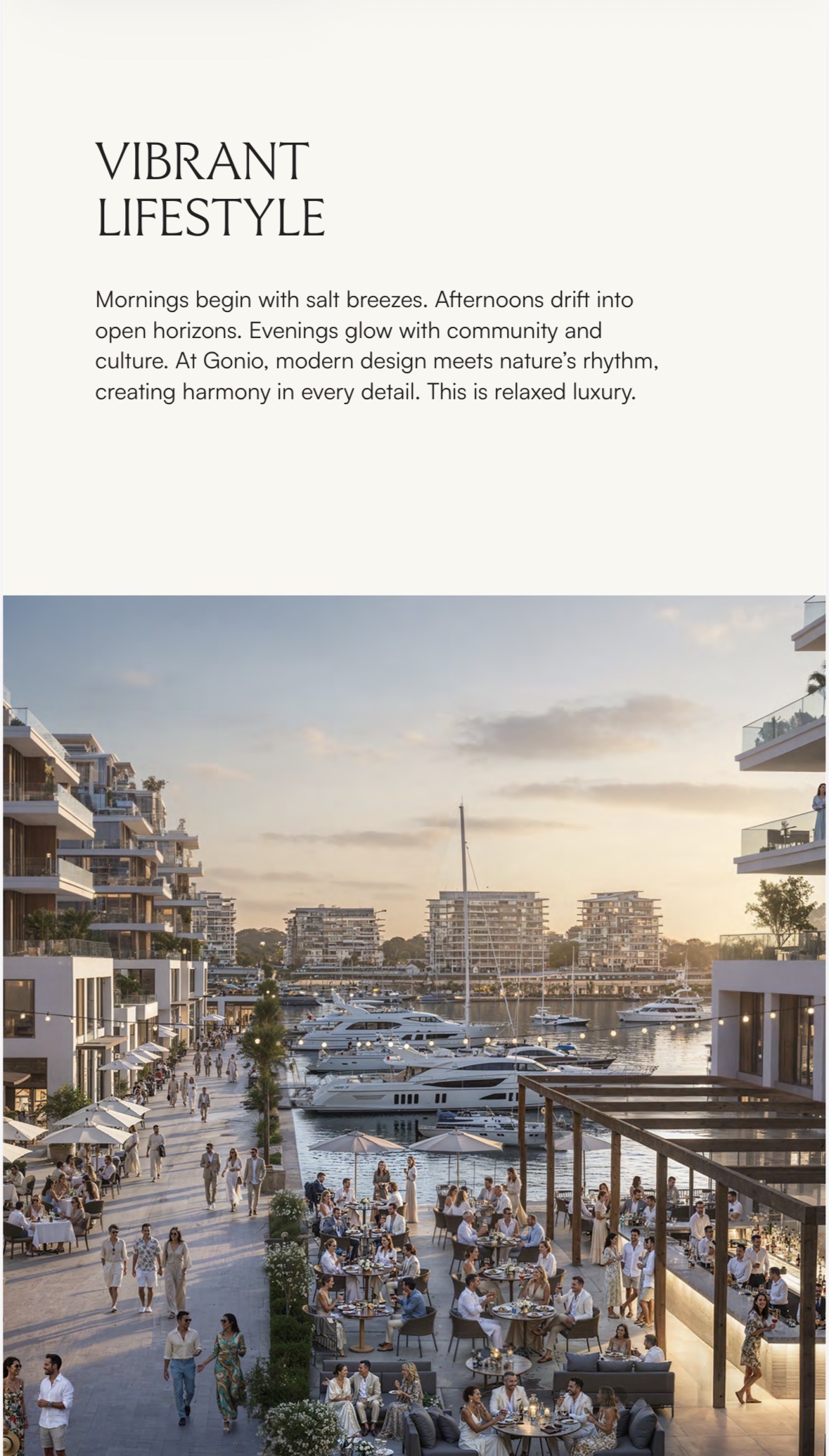Screenshot Eagle hills by Emaar, Gonio Yachts & Marina