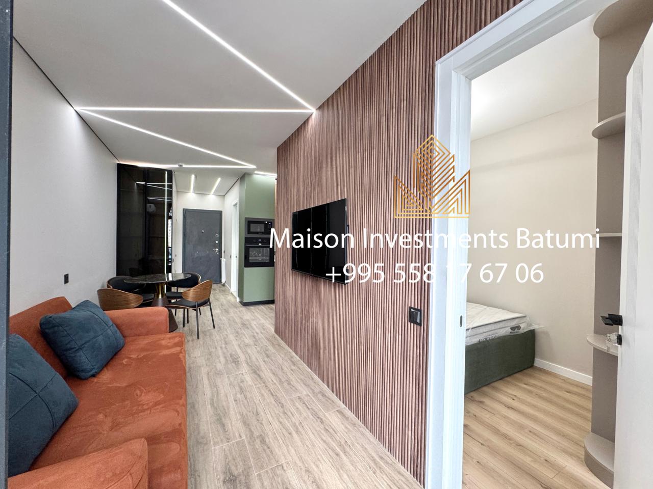 Two room apartment in Bagrationi Residence