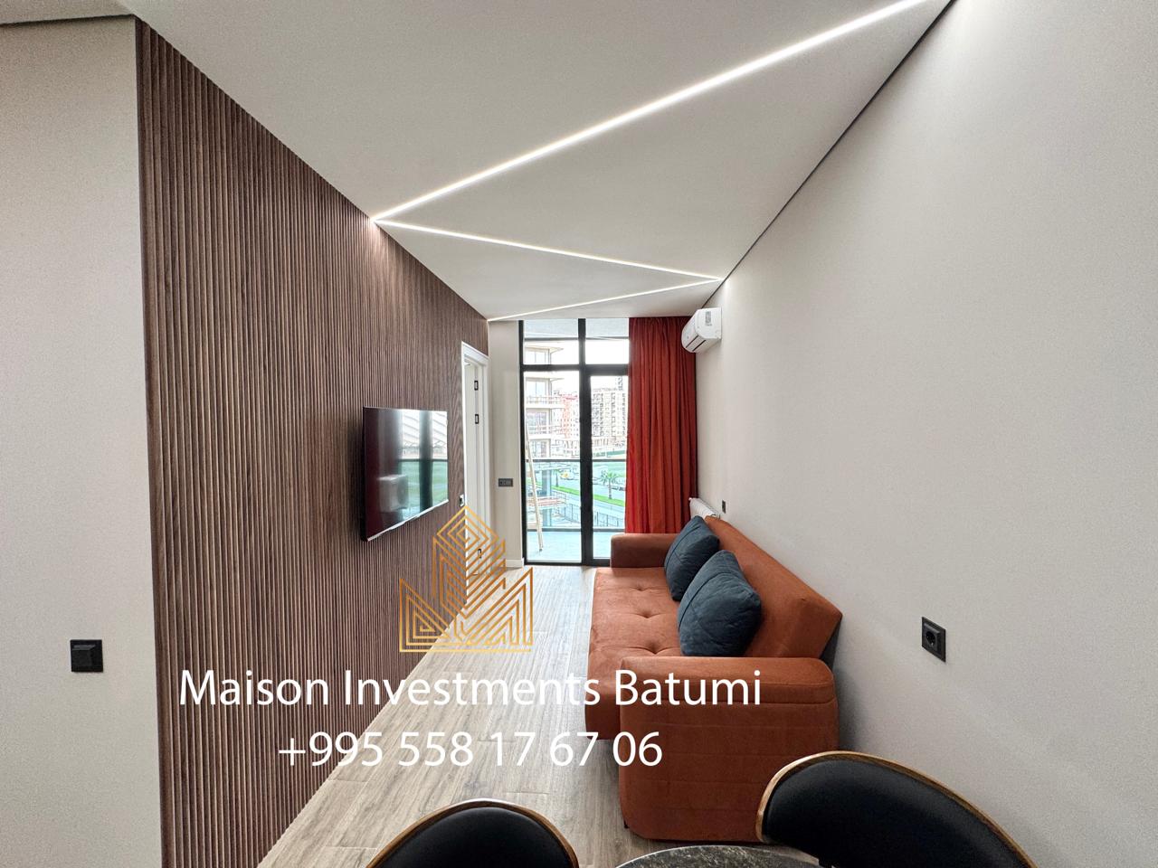 Two room apartment in Bagrationi Residence