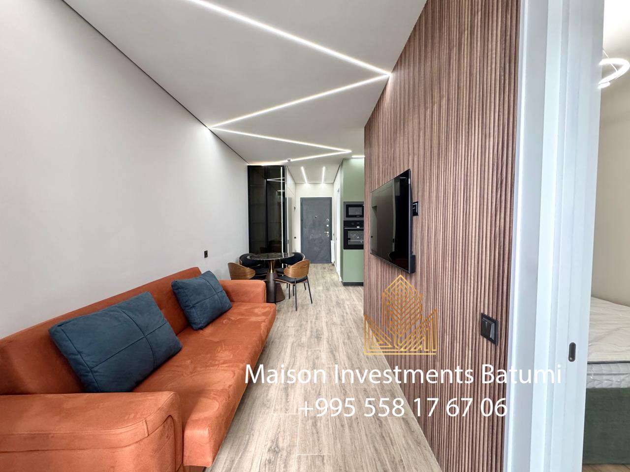 Two room apartment in Bagrationi Residence