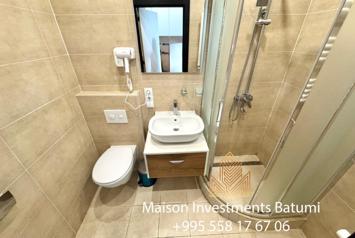 Two room apartment in Sunrise Residence