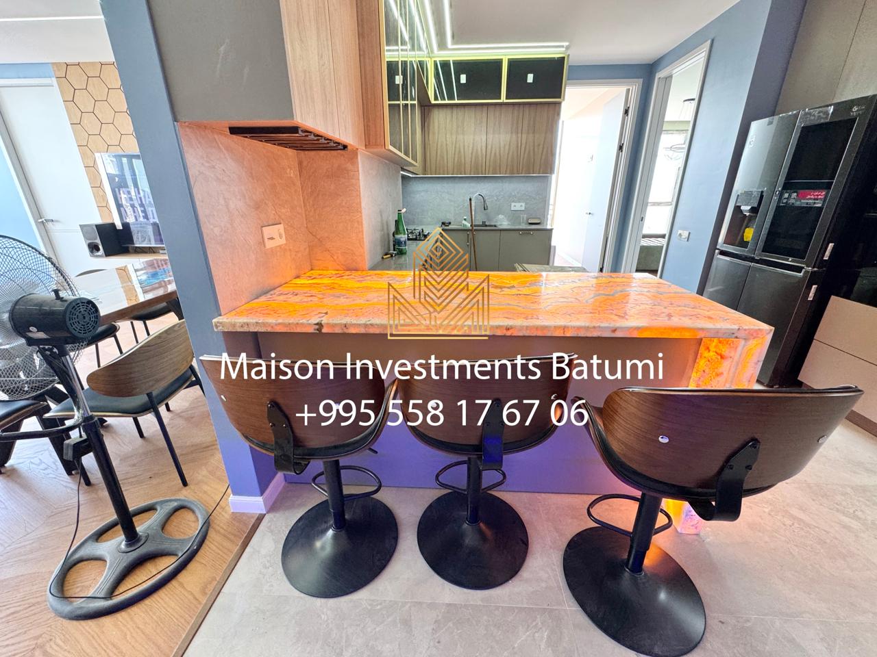 Four-bedroom apartment for sale in the Old town of Batumi