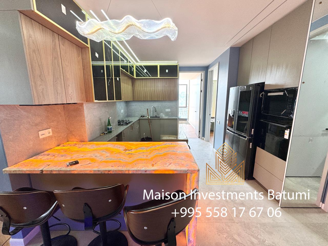 Four-bedroom apartment for sale in the Old town of Batumi